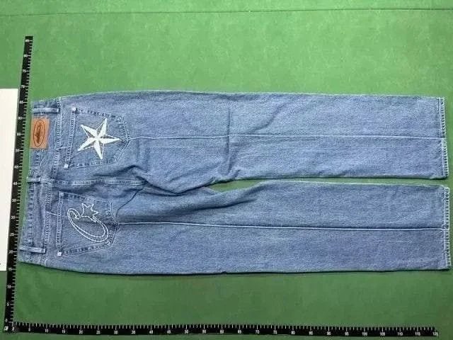 Corteiz   C -    Star      Denim       Jorts -1