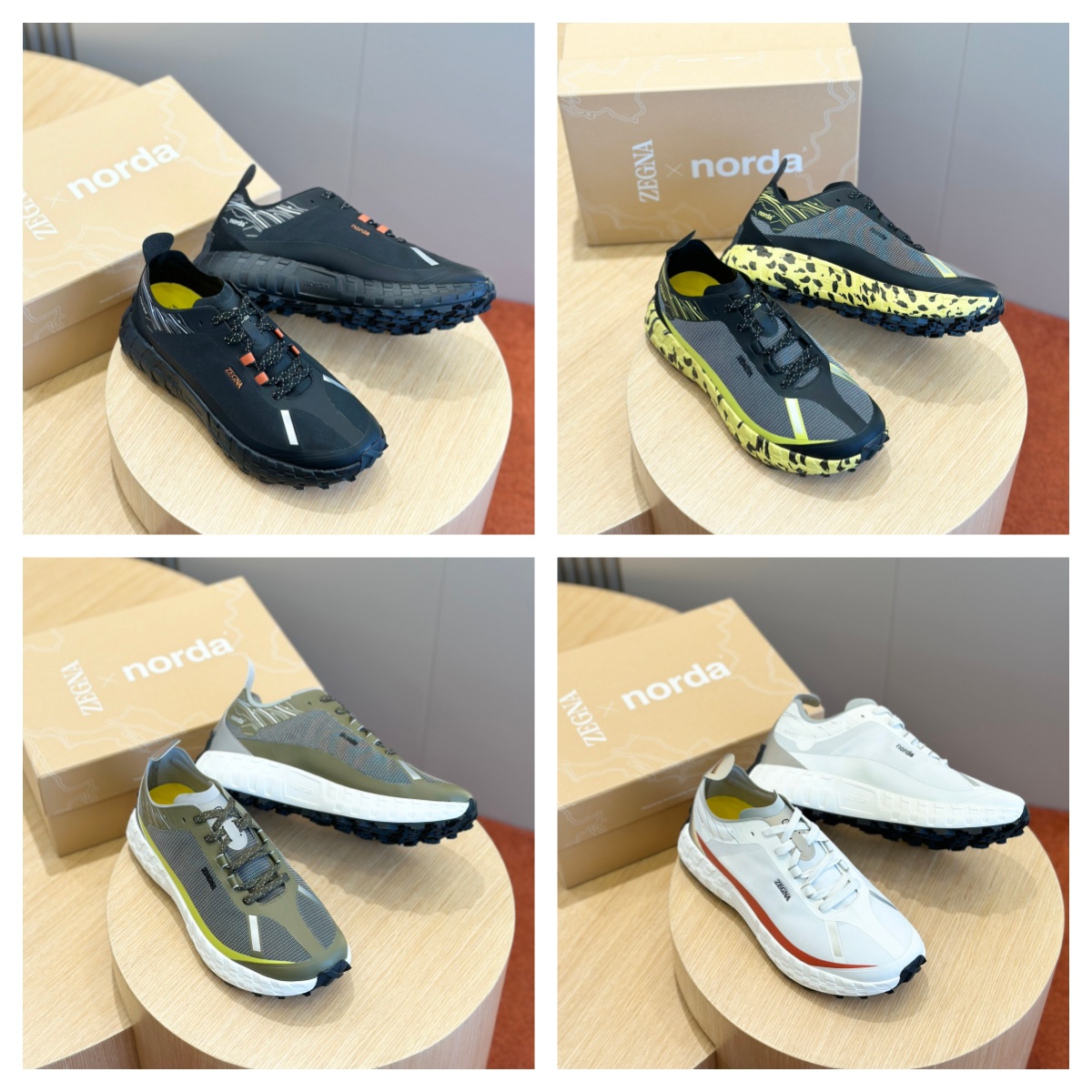 Zegna x norda™ low-top running