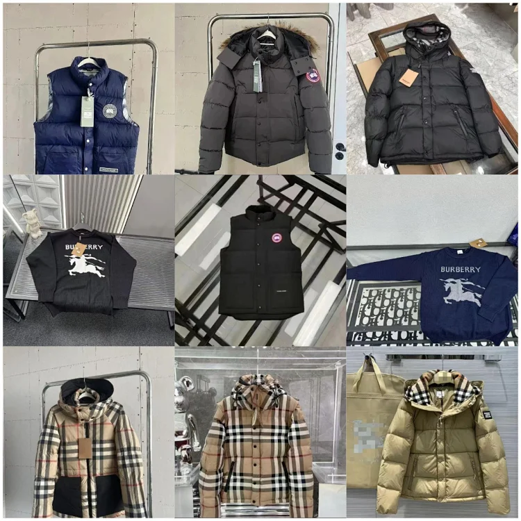 Burberry Black Puffer Jacket a