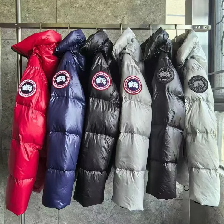 Canada Goose Red Puffer Jacket