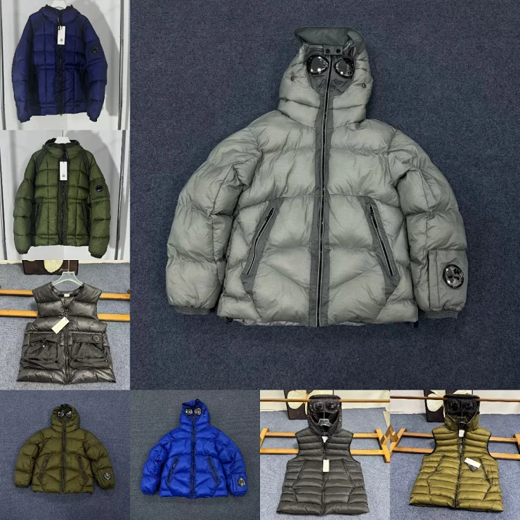 CP Company Grey Puffer Jacket